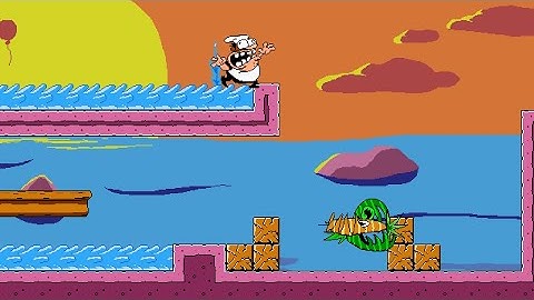 Another Sneak Peek of a Pizza Tower Level (Using the official Level Editor)