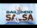 Pierde Peso BAILANDO SALSA 5 🔥 SALSA para PRINCIPIANTES 🔥 EN CASA / AT HOME