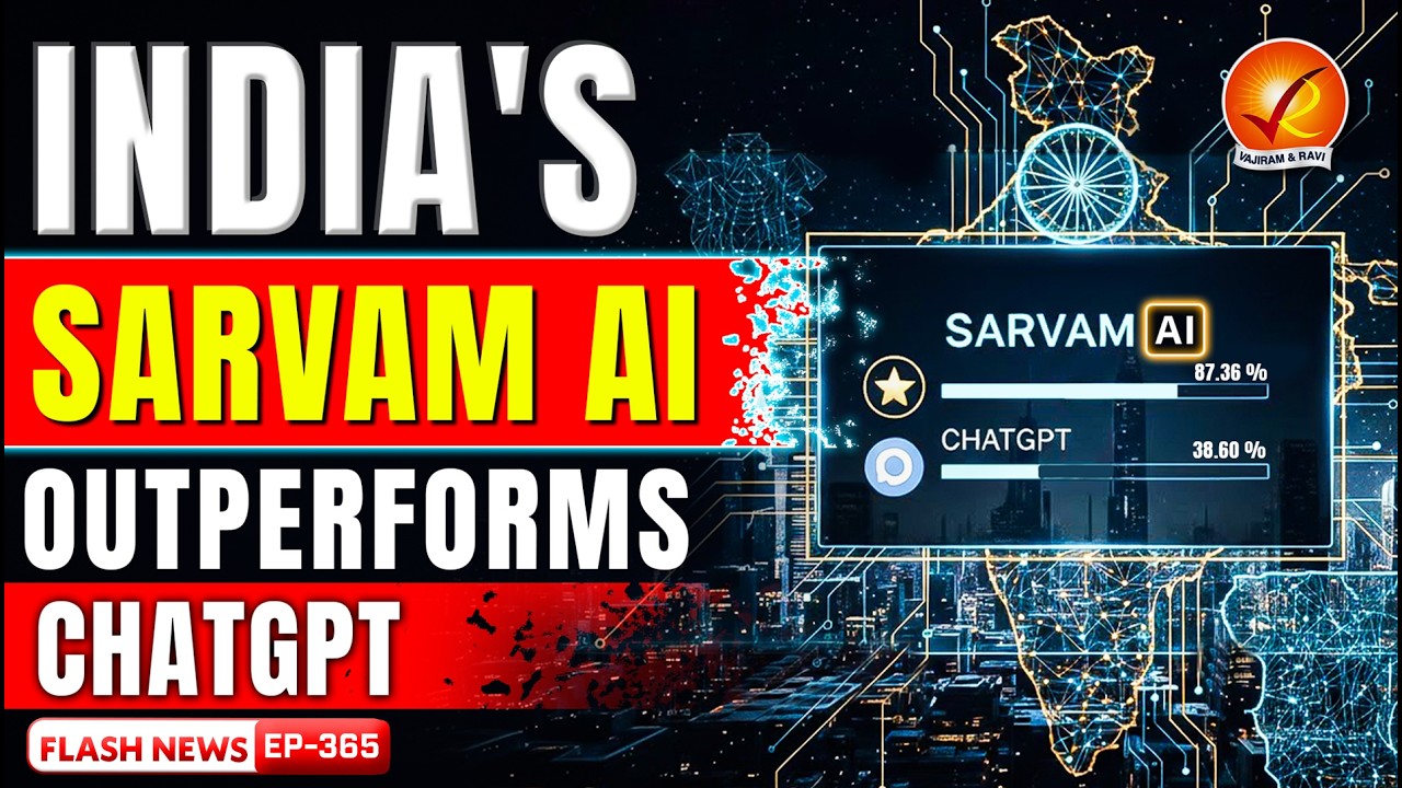 Sarvam AI Explained: Can India’s AI Really Outperform ChatGPT & Google Gemini?