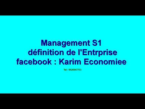 Vidéo: Quel est le sens des principes de l'entreprise?