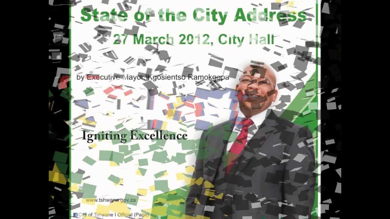 City of Tshwane State of the City Address