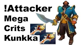 !Attacker Two Rapiers Mega Crits Kunkka Dota 2