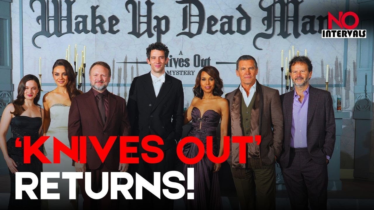 Мила Кунис, Джош О'Коннор и Керри Вашингтон посетили премьеру сиквела «Достать ножи» | Новости Го...