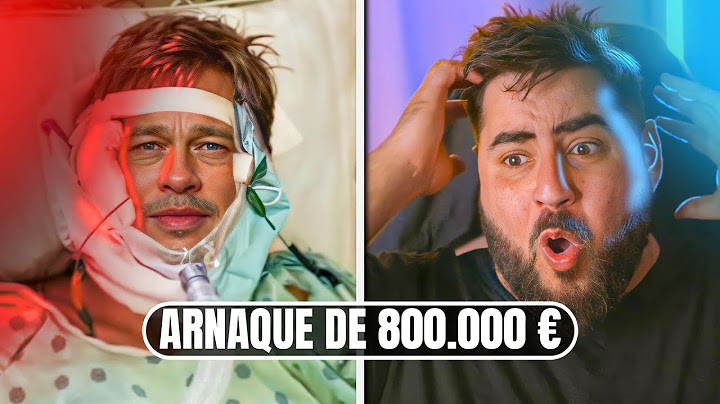L'ARNAQUE DU FAUX BRAD PITT EST RIDICULE