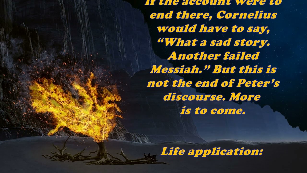 Daily Bible Verse Commentary Acts 10 39 YouTube Daily Bible Verse Commentary Acts 10 39 YouTube
