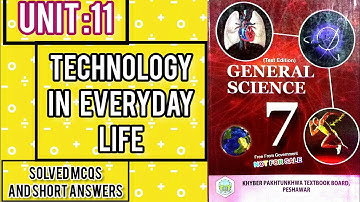 Technology in every day life Class 7| unit #11| Science|Solved MCQs | Lollipop Of Knowledge