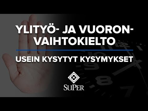 Video: Missä ylityösäännöt ovat?