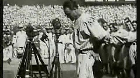 "The Luckiest Man on the Face of the Earth", Lou Gehrig - DayDayNews