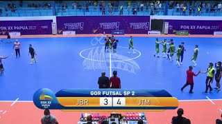 Highlight Futsal Pon XX Papua 2021 | Jawa Barat vs Jawa Timur