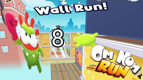 om nom run - race - part 8 - play game ( indroid iOS) walk through