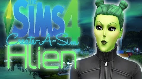 The Sims 4 Create-A-Sim: Alien