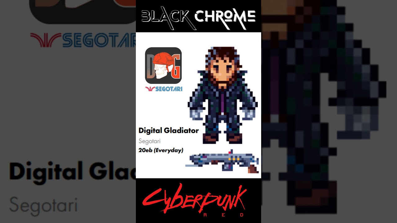 Cyberpunk Red's Black Chrome Preview #7 | Digital Gladiator