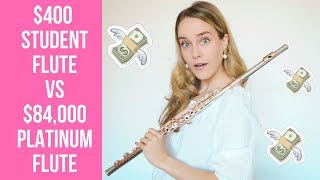 the most expensive flute...ever??! $84,000 platinum Haynes | #flutelyfe with @katieflute + FCNY