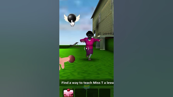 Scary Teacher 3D Tani try throw Cake Miss T Face  #wowgame #funny #coffindance