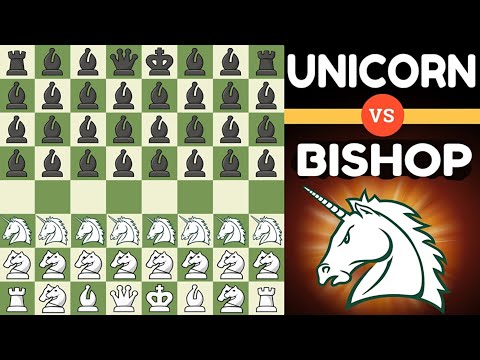 Unicorn Army vs Colossal Bishop Army Battle Using Fairy Stockfish