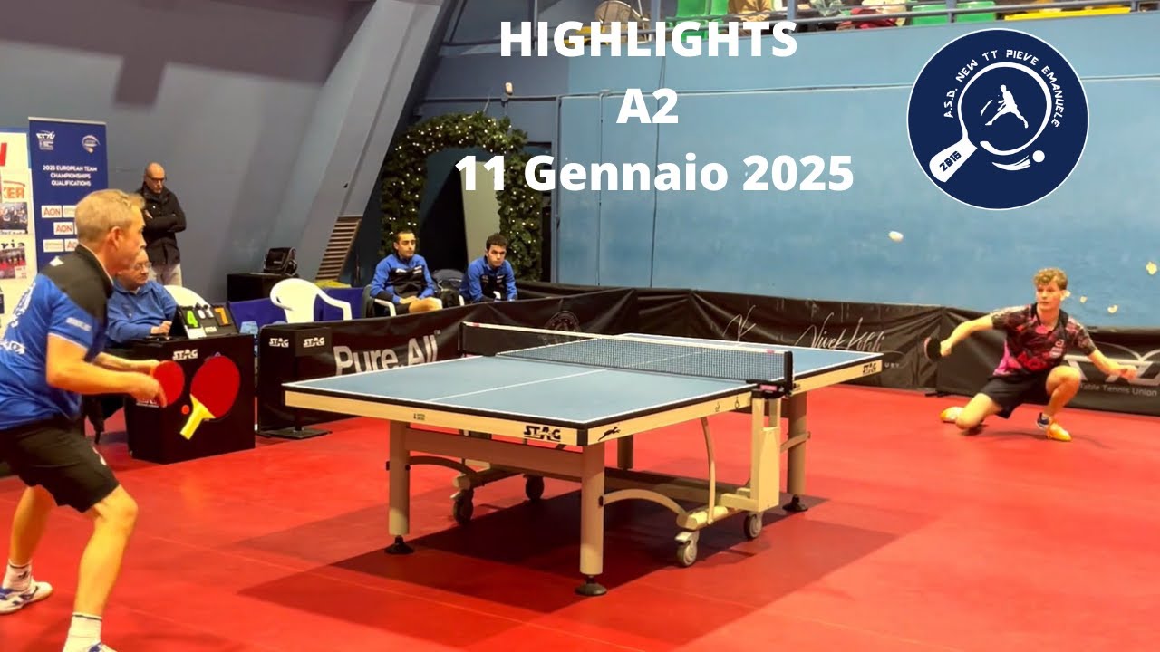 A2 Highlights 24/25  AON Milano Sport vs ASD New TT Pieve Emanuele - 11/01/25
