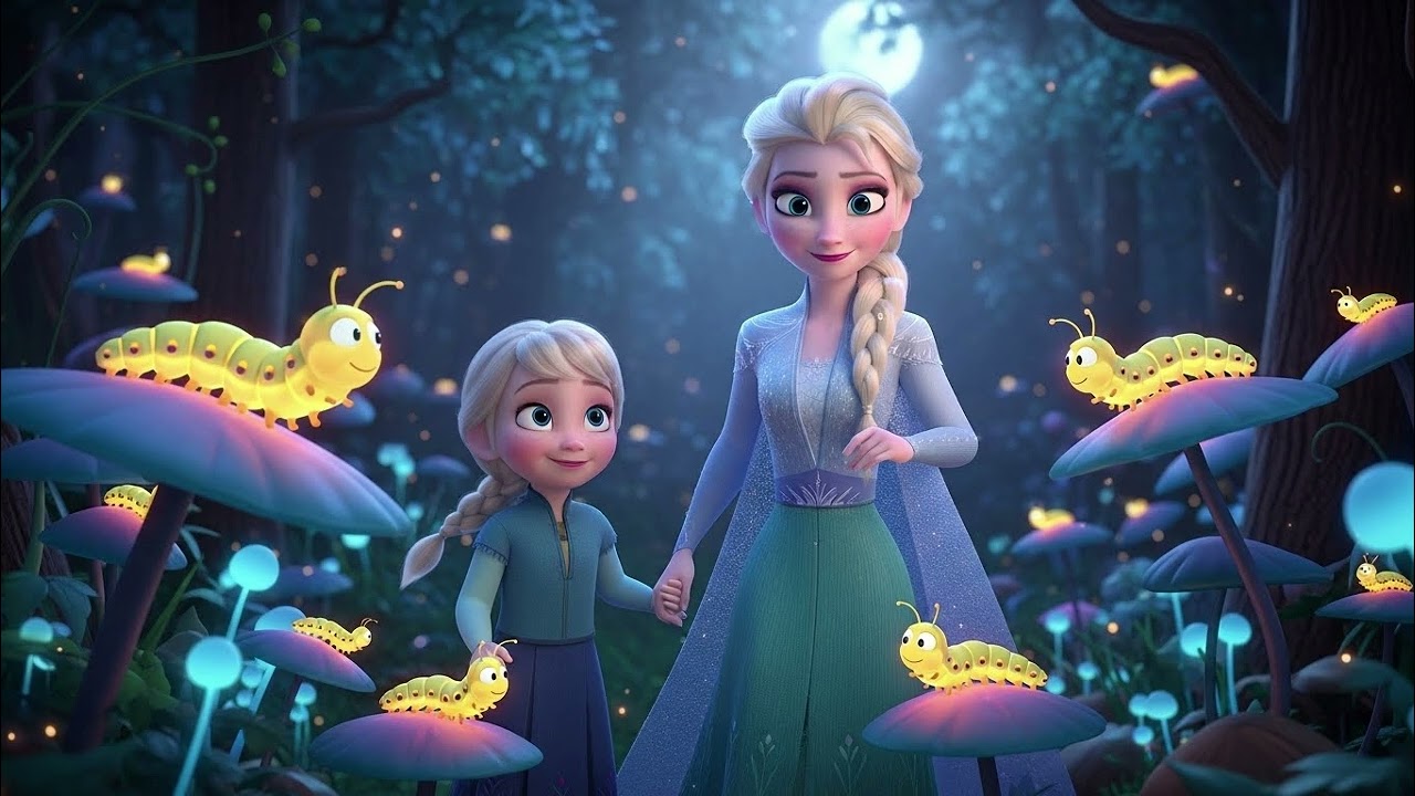Лесная колыбельная Эльзы | Дочь и гусеницы | Нежная мультяшная песенка
