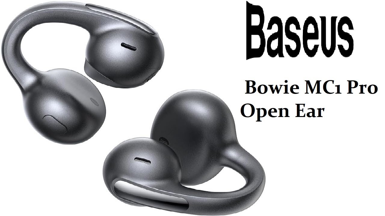 Baseus Bowie MC1 Pro オープンイヤホン Baseus Bowie MC1 Pro Open Ear Clip-On Headphones - YouTube
