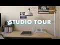 ART STUDIO & WORKSPACE TOUR