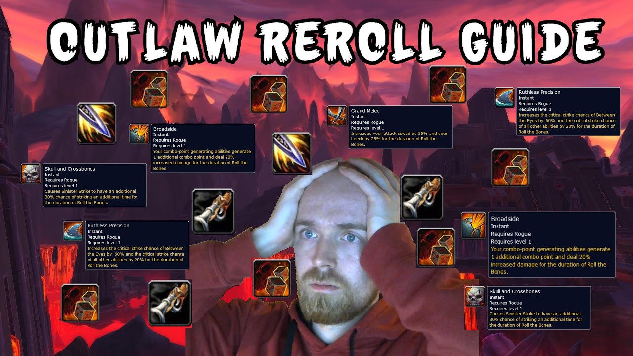 New Outlaw Re-Roll Logic! - Outlaw Roll the Bones Guide ELI3Head - YouTube