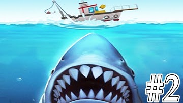 JAWS.io - Gameplay Walkthrough Part 2 - Shark Vs Human Destroy City