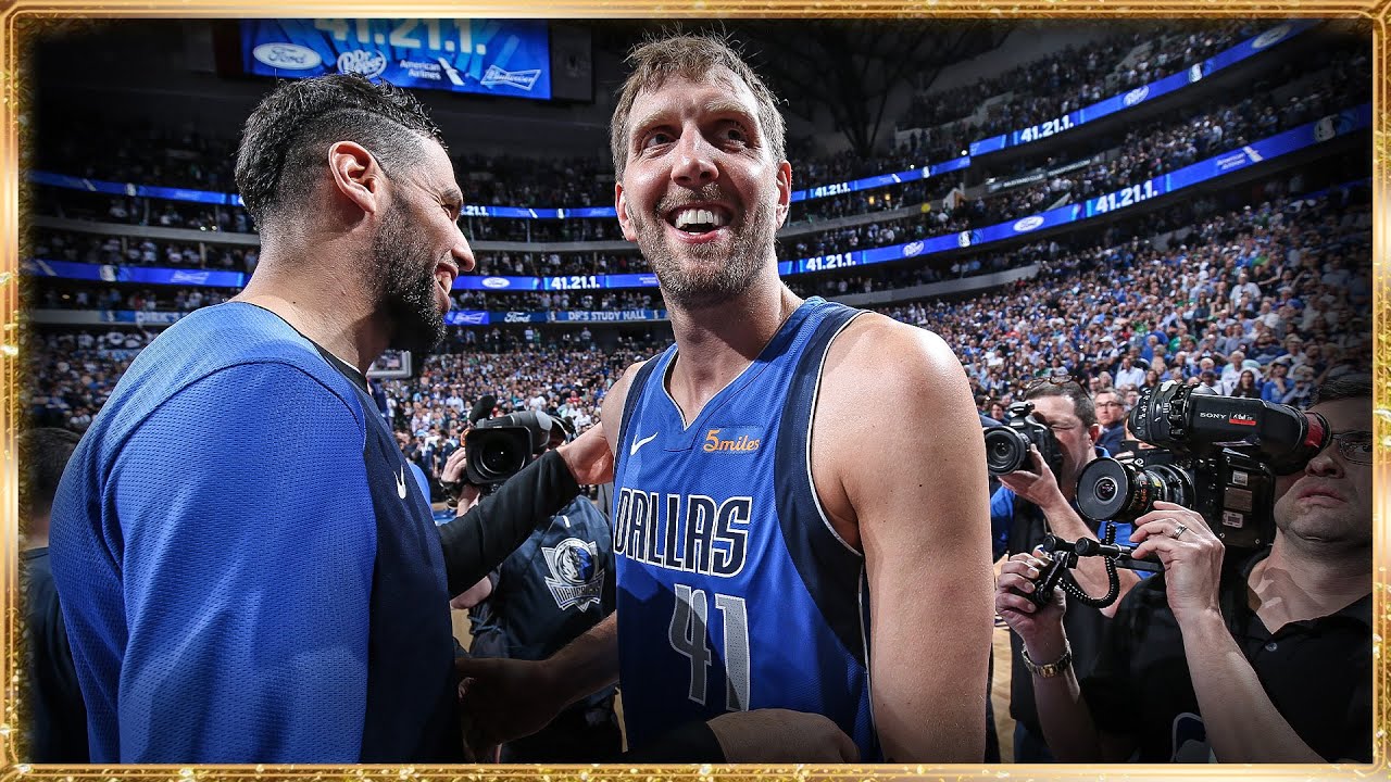 Dirk Nowitzki Drops 30 Points in FINAL Mavericks Home Game | #23HoopClass