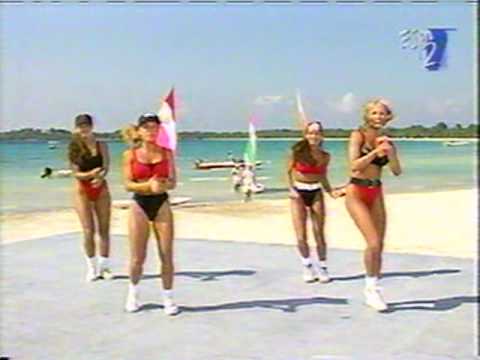 Kathy Derry Doing Aerobics in Slow Motion
