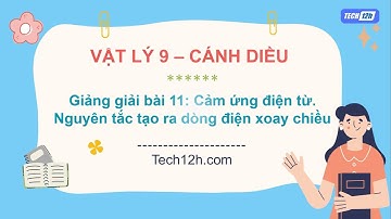 Giảng bài 11: Cảm ứng điện từ. Nguyên tắc tạo ra dòng điện xoay chiều | Bài giảng Vật lý 9 Cánh diều
