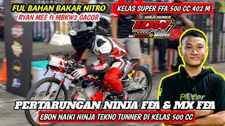 Pertemuan MX FFA & NINJA FFA ASIA❗Dikelas SUPER FFA 500 CC, TEKNO TUNNER EBON vs ABAKURA & MBKW2