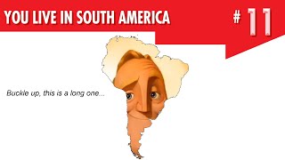 Mr. Incredible becoming Uncanny Mapping (You live in South America)