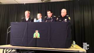 Mayor Of Ottawa Jim Watson Speaks At Press Conference On Parliament Shootings