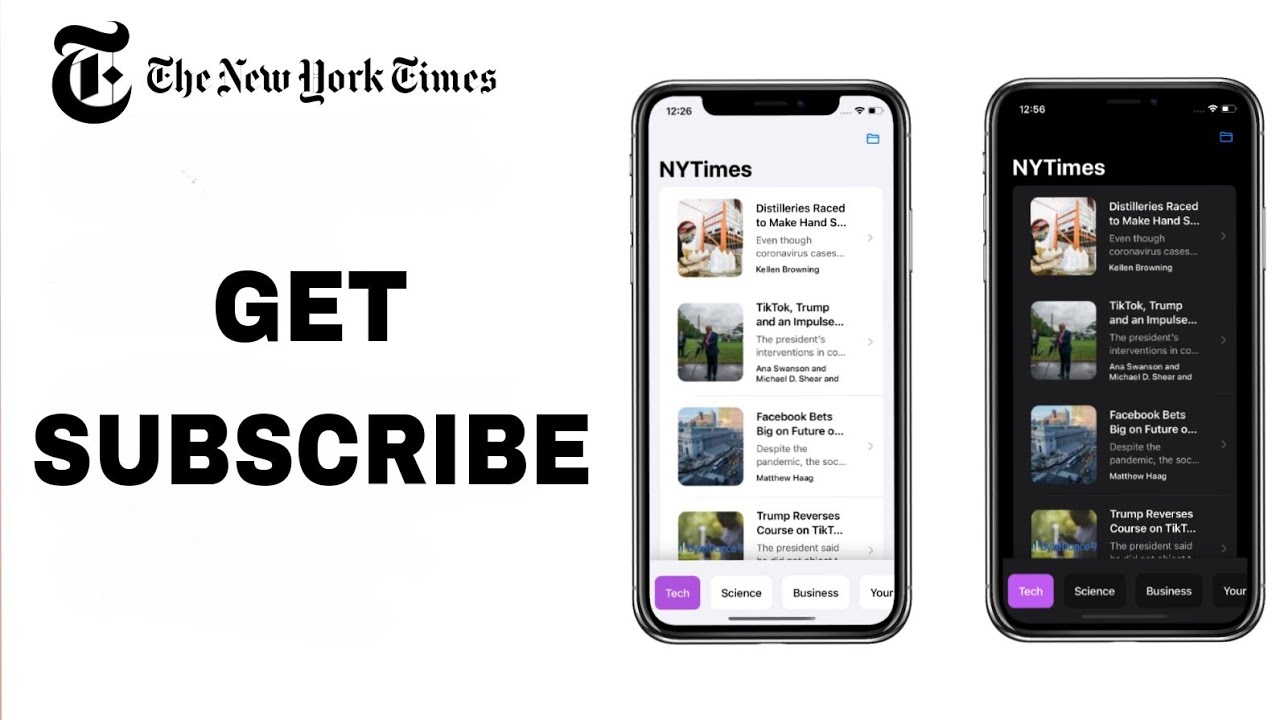 How To Get Subscribe On The New York Times App - YouTube