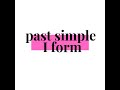 Past Simple I form - Өткен шақ I формасы. Qazaqsha English