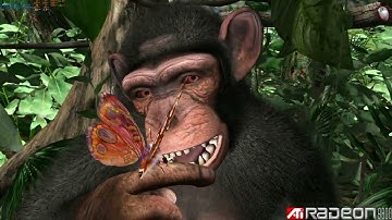 ATI Radeon 9800 Tech Demo [2024] Chimp 4K Ultra HD AMD Radeon RX 7900 XTX Ryzen 9 7950X