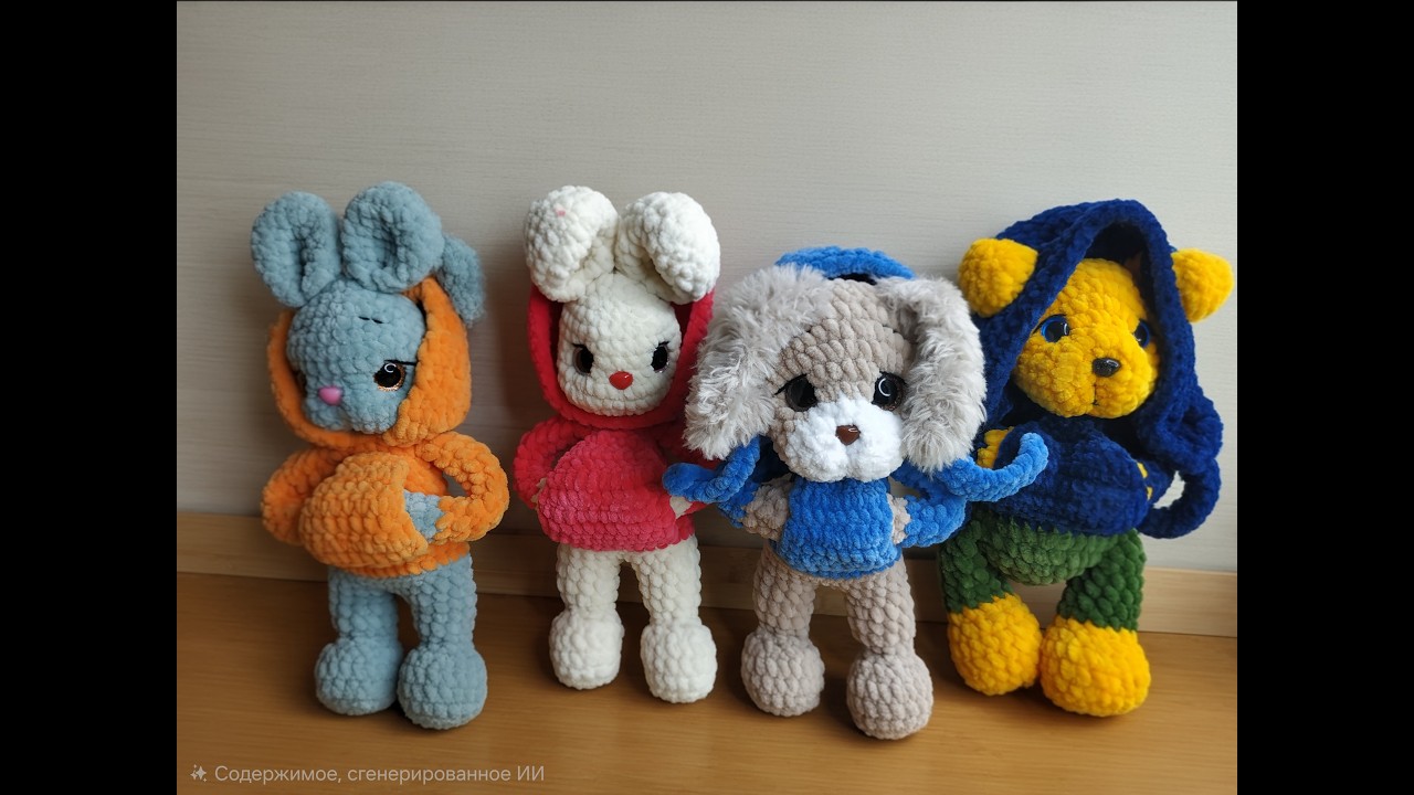 26/004 Всё о том же, но о разном: покупки,пряжа,рубрика с ИИ..И вяжем,вяжем....#aianimation