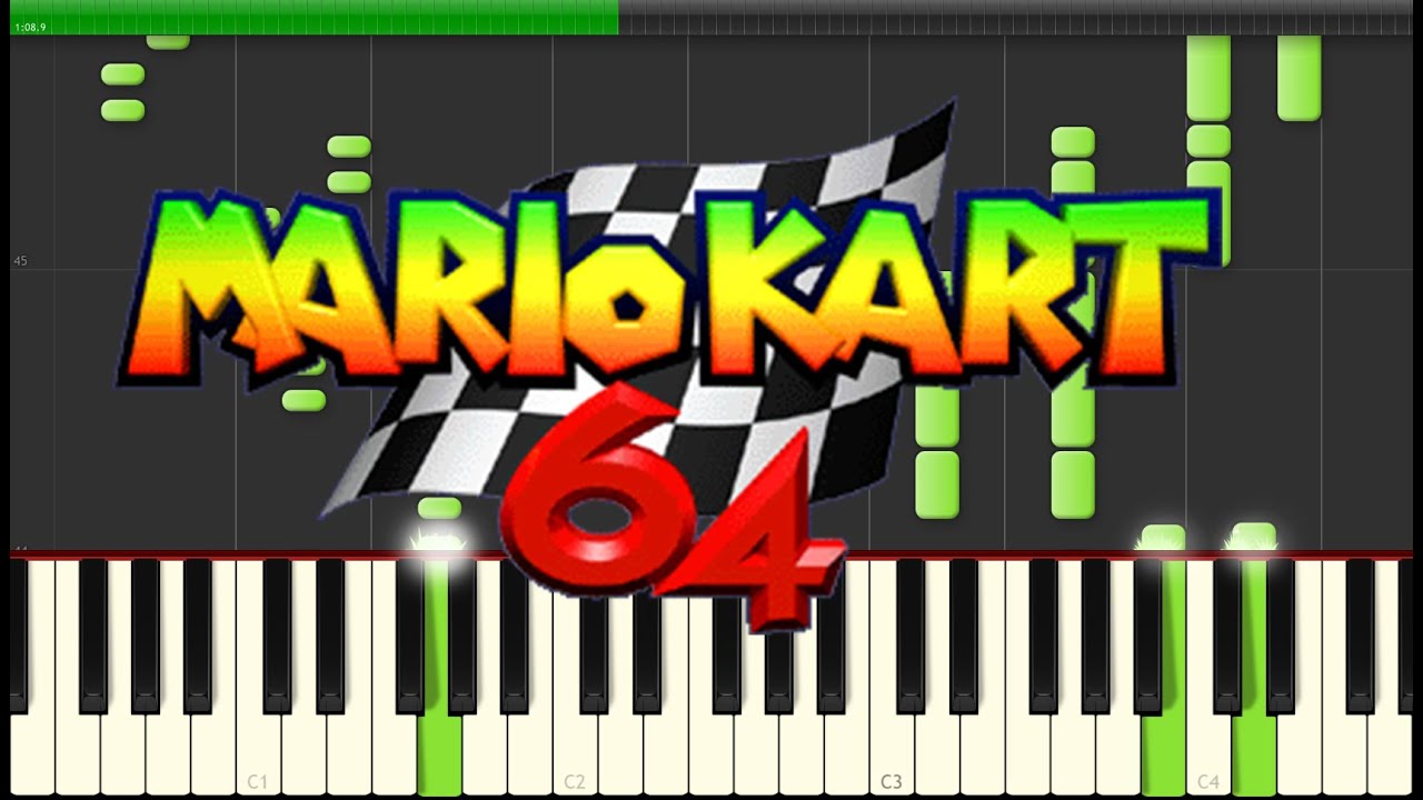 Mario Kart 64 - Choco Mountain (Piano)