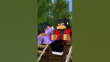 Aaron and Aphmau 💖💖💖 Funny moment 😆😆😆 #minecraft #kolongocraft #shorts