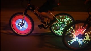 JUE-8003 Bicycle wheel light ,Mountain Bike Cycling Colourful led light