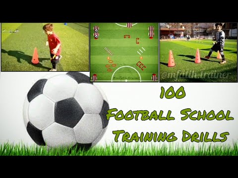 100 Football School Training Drills(Futbol Okulu Çalışmaları)