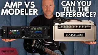 Guitar Amp vs Modeler - Can You Tell The Difference