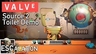 Valve's Toilet Game - Aperture Desk Job Review