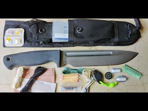 Survival Knife Kit: 10 must have items