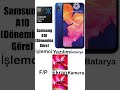Samsung A10 incelemesi