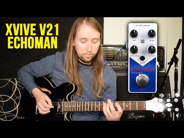 Xvive Echoman V21 Analog Delay Guitar Pedal Review and Demo - YouTube