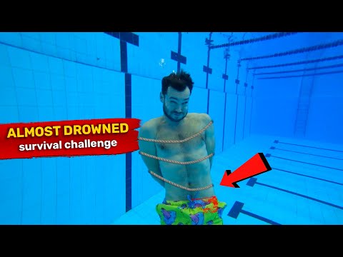 Tried the US NAVY SEALS test WITHOUT practice | Under Water challenge in swimming pool