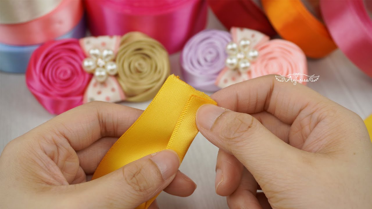 ☆TATIANA☆ Rosette Ribbon Hair Crow Clip HB2248 TATIANA】Rosette Ribbon Hair Claw Clip HB2248~ヘアクリップ