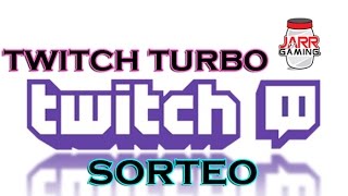 Sorteo Twitch Turbo 30 Dias Subcription