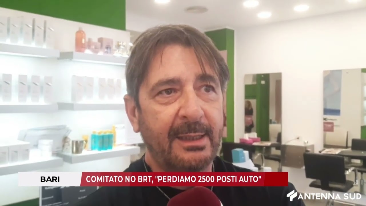 10 LUGLIO 2025 - BARI: COMITATO NO BRT, 