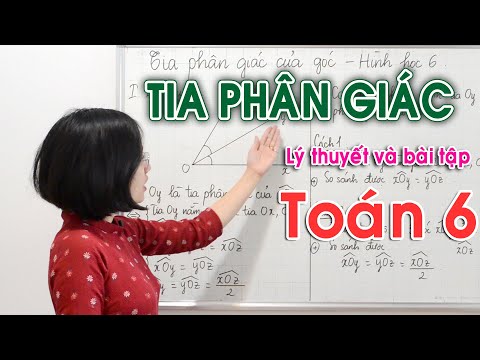 Video: Cách Tìm Tia Phân Giác Của Một Góc