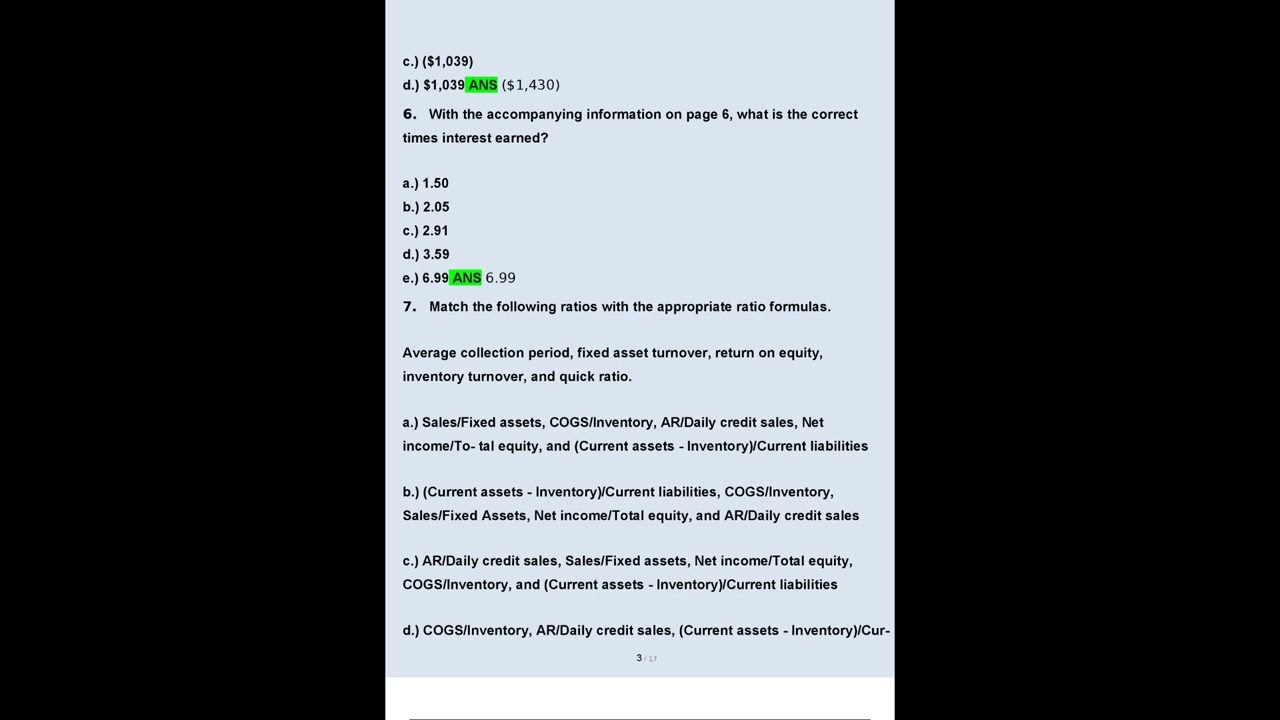 WGU C708 Principles of Finance Pre Assessment Questions and Answers 2023 Verified Answers